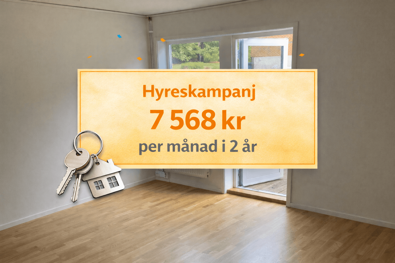 Lägenhet, 2 rooms, 57 sqm, Eskilstuna