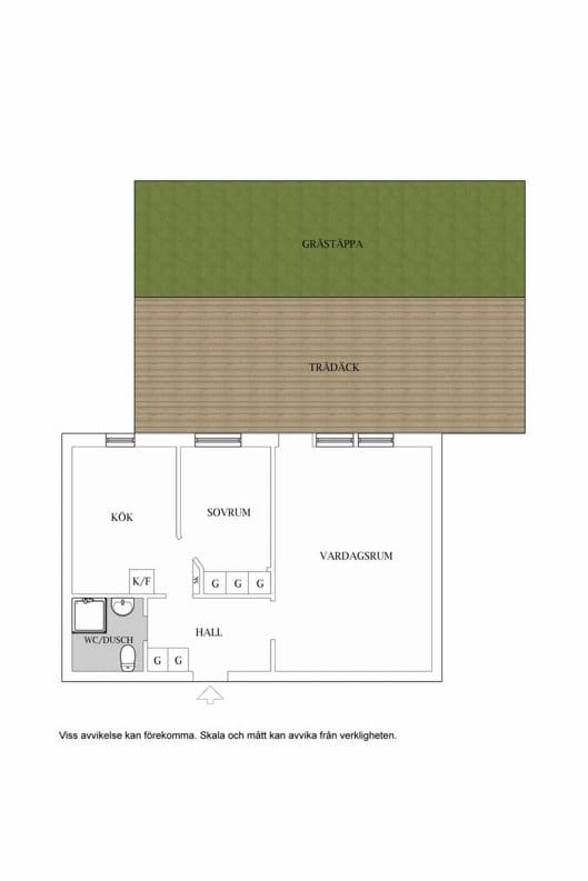 2 rok · 41 m² i Falkenberg – bild 9