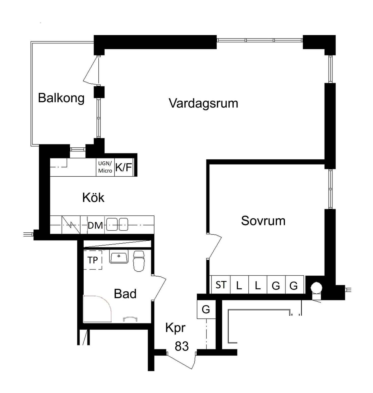 2 rok · 66 m² i Skellefteå – bild 7