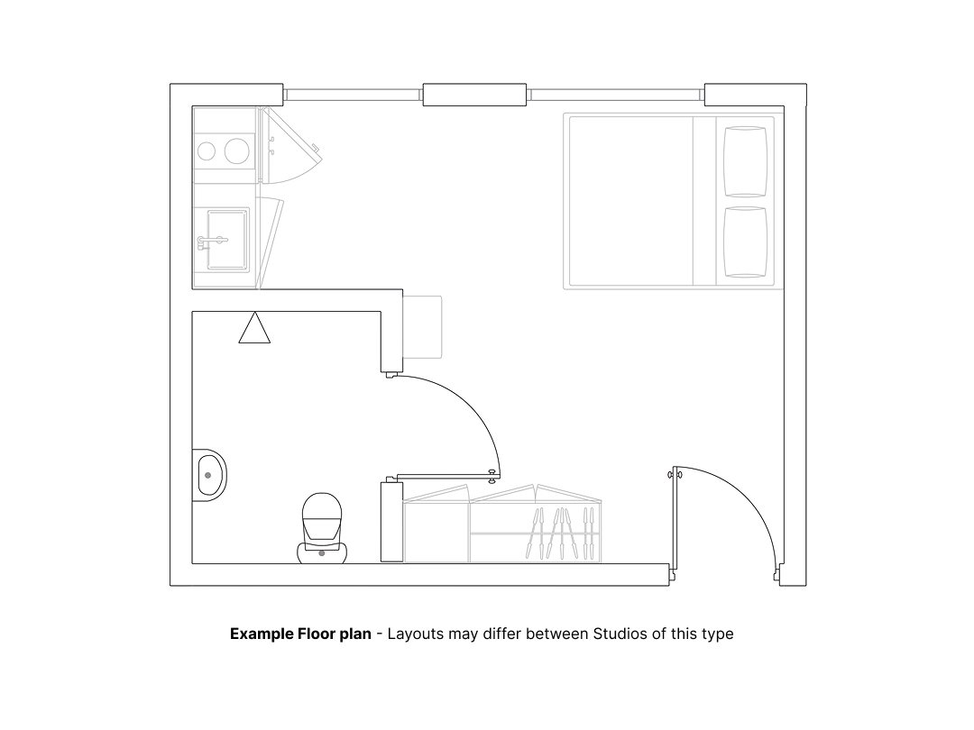 Lägenhet, 1 rooms, 16 sqm, Bromma