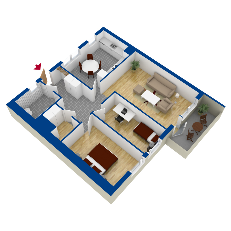 Lägenhet, 4 rooms, 100 sqm, Helsingborg – bild 14