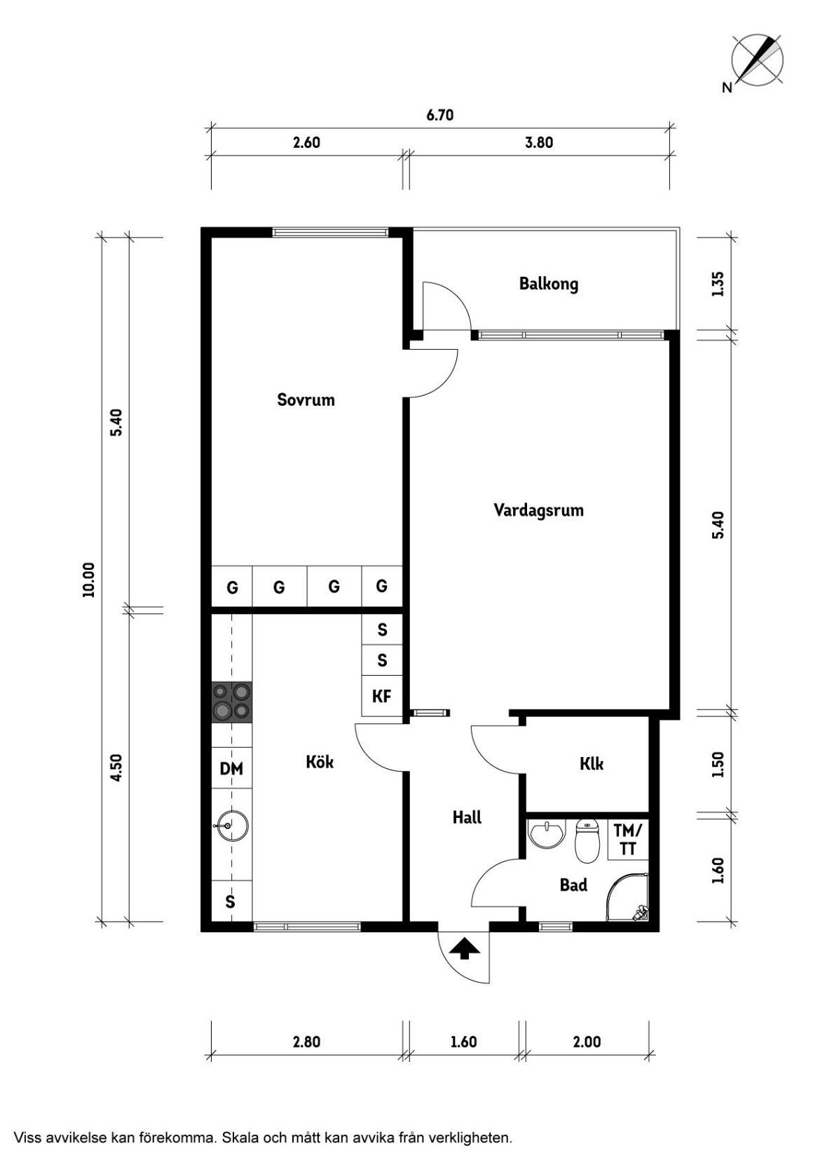 2 rok · 60 m² i Agnesberg – bild 15