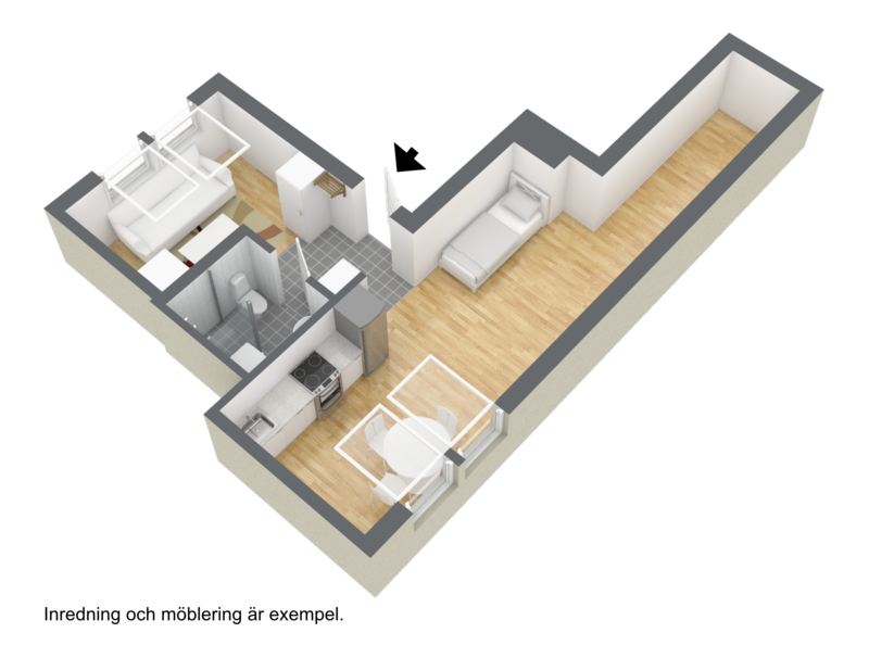 1 rok · 35 m² i Halmstad – bild 2