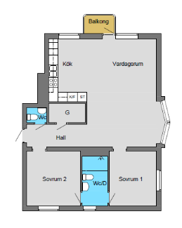 3 rok · 78 m² i Köping – bild 7