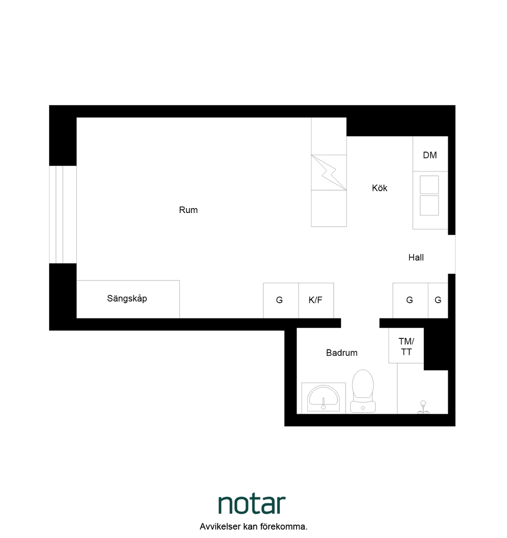 1 rok · 28 m² i Stockholm – bild 8