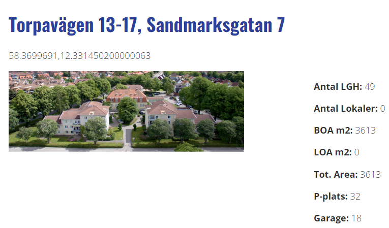 Lägenhet, 3 rooms, 72 sqm, Vänersborg – Vänersborg