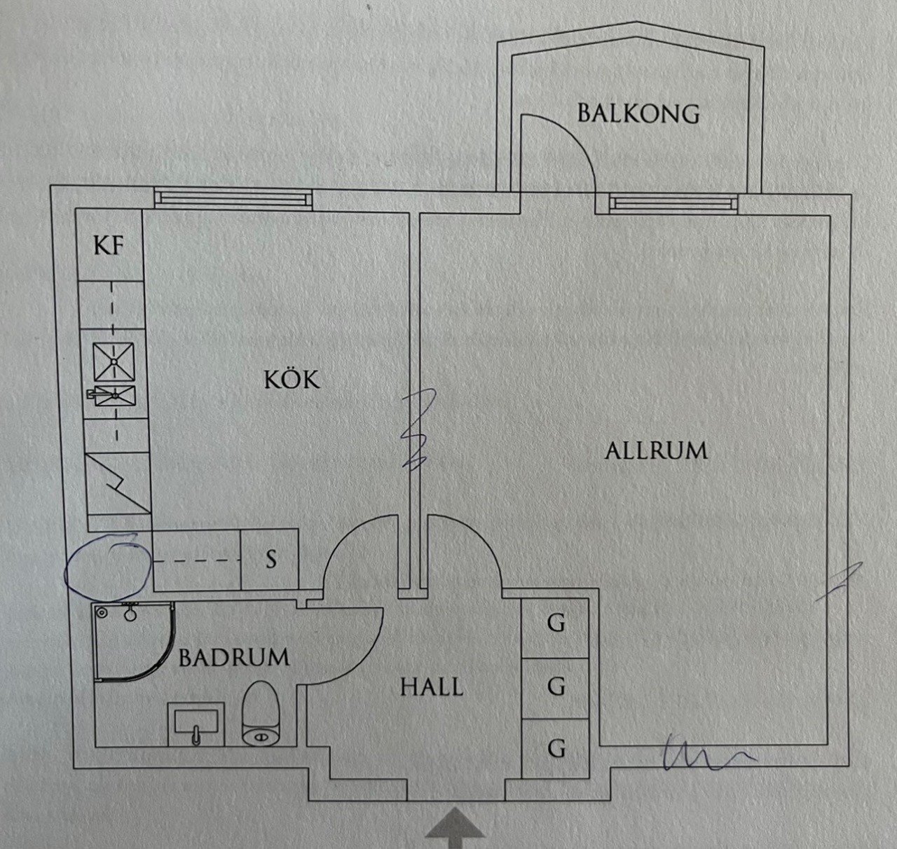 Lägenhet, 2 rooms, 35 sqm, Göteborg