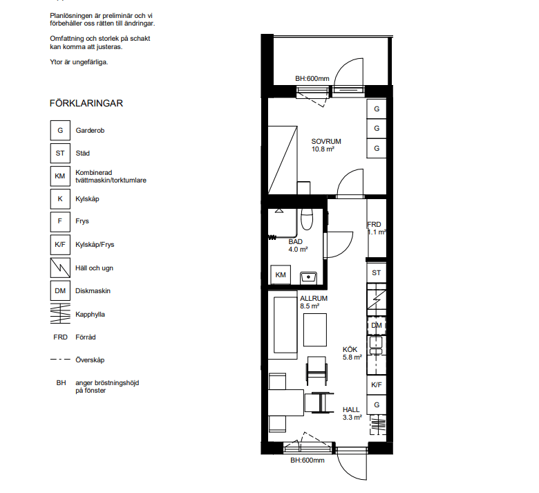 2 rok · 40 m² i Kista – bild 22