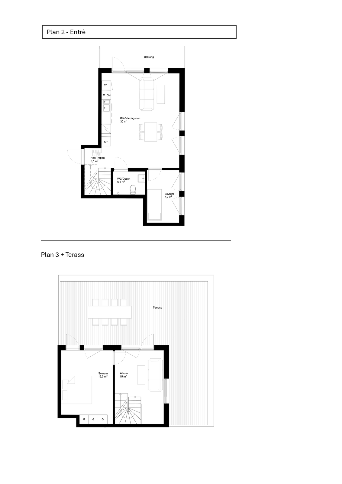 3 rok · 77 m² i Tumba – bild 8