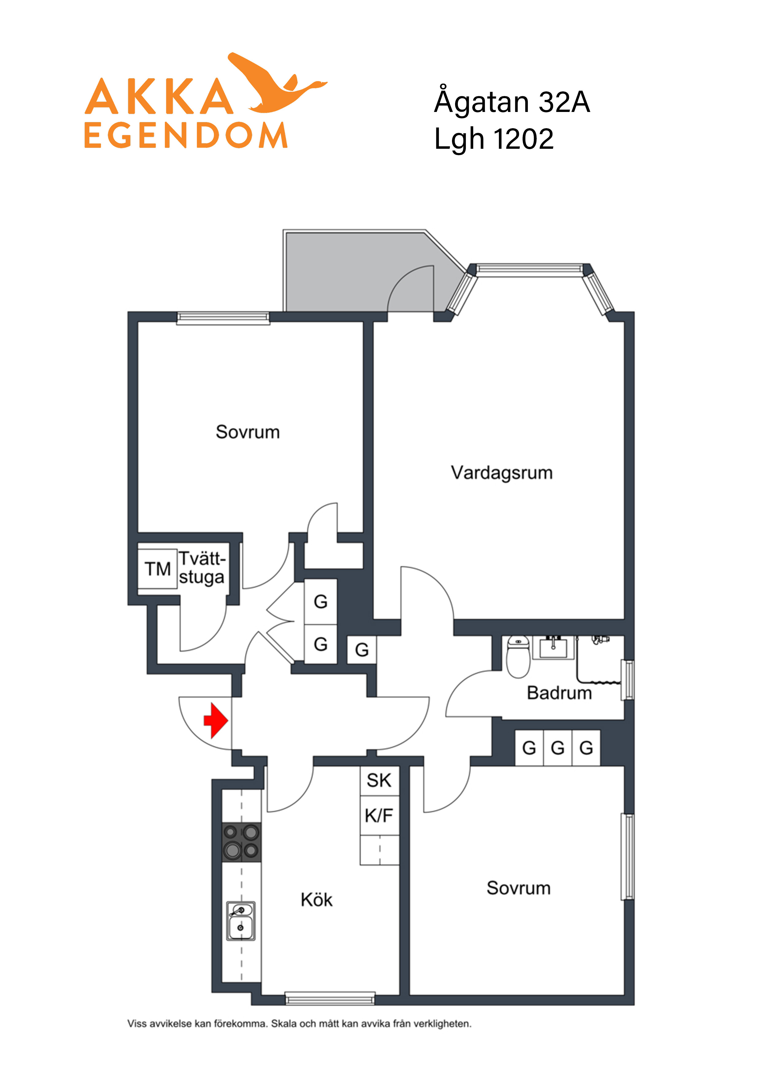 Lägenhet, 3 rooms, 73 sqm, Bromölla – bild 16