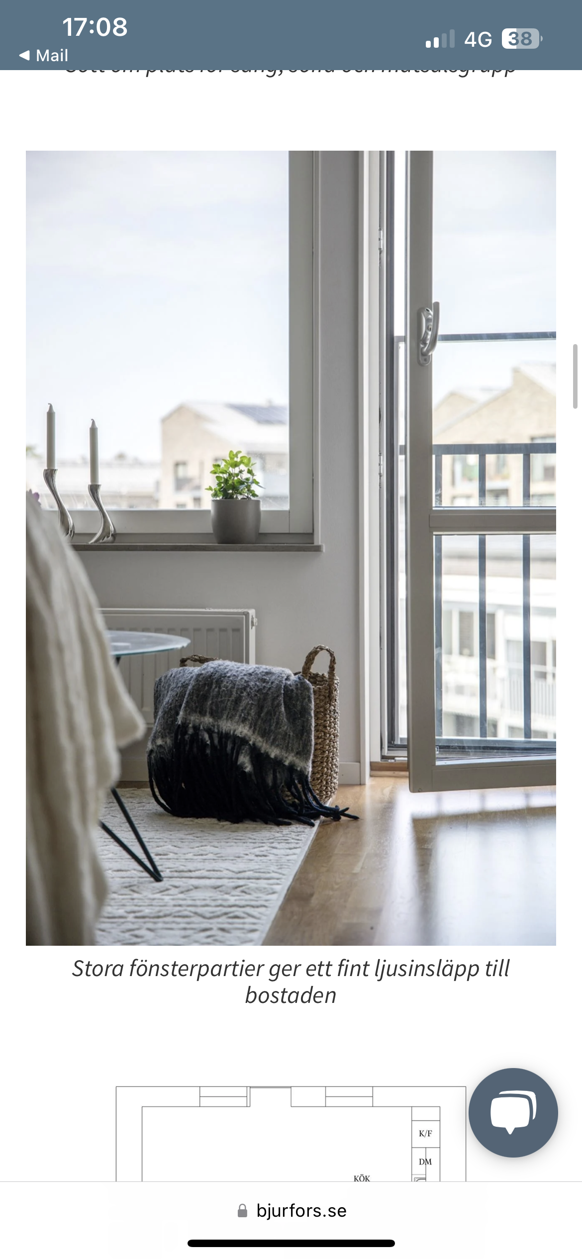 Lägenhet, 1 rooms, 38 sqm, Mölndal – bild 4