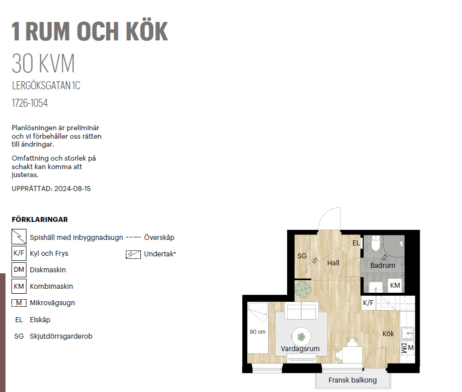 1 rok · 30 m² i Västra Frölunda – bild 9