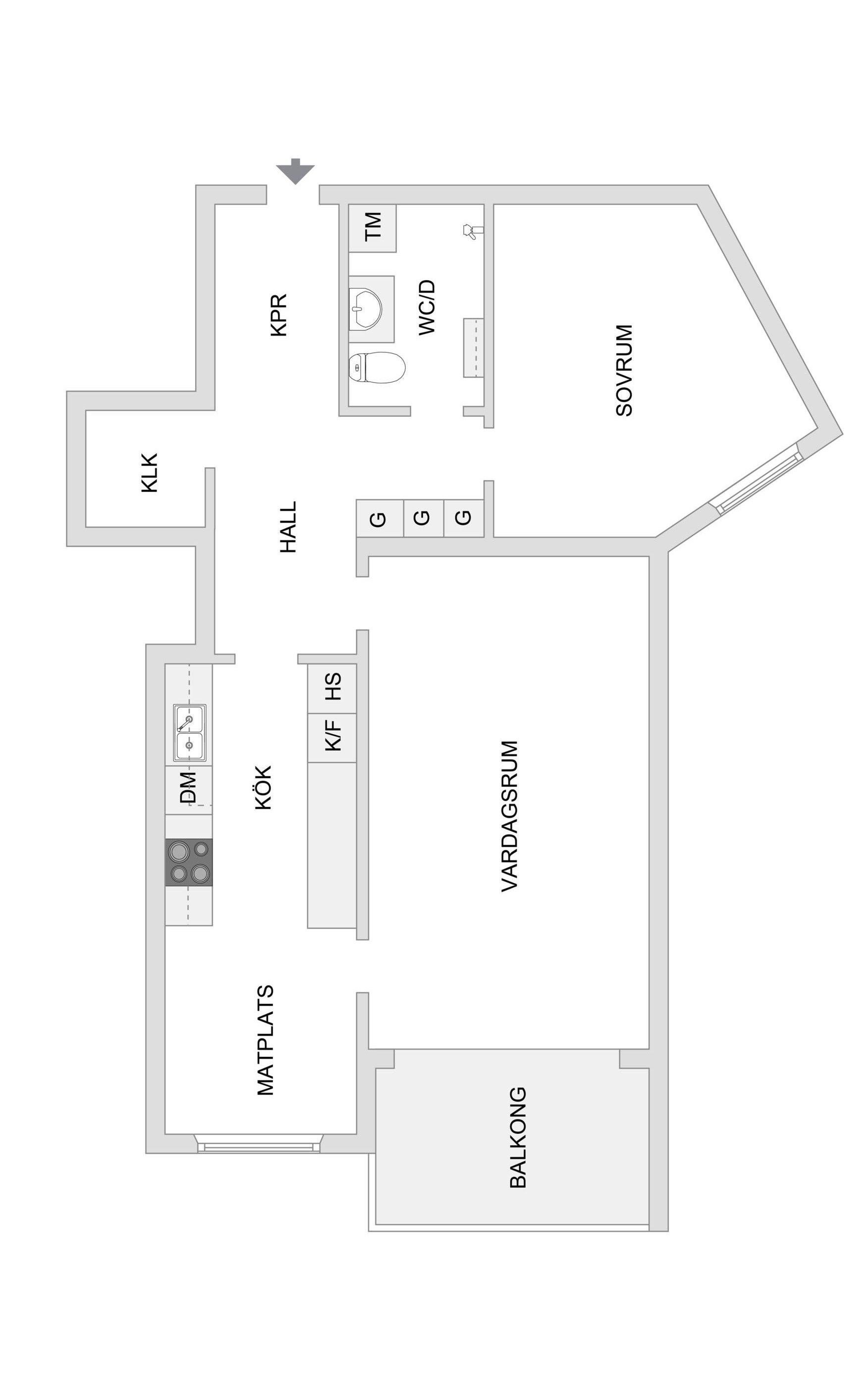 2 rok · 67 m² i Solna – bild 13