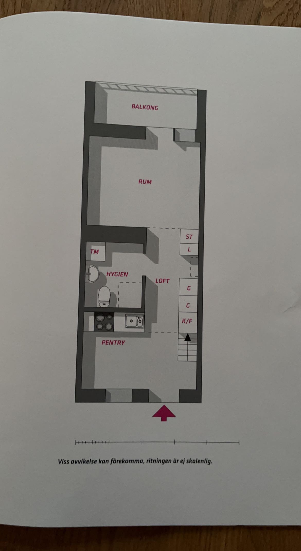Lägenhet, 2 rooms, 32 sqm, Uppsala