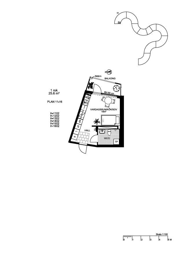 Lägenhet, 1 rooms, 26 sqm, Nynäshamn – bild 12