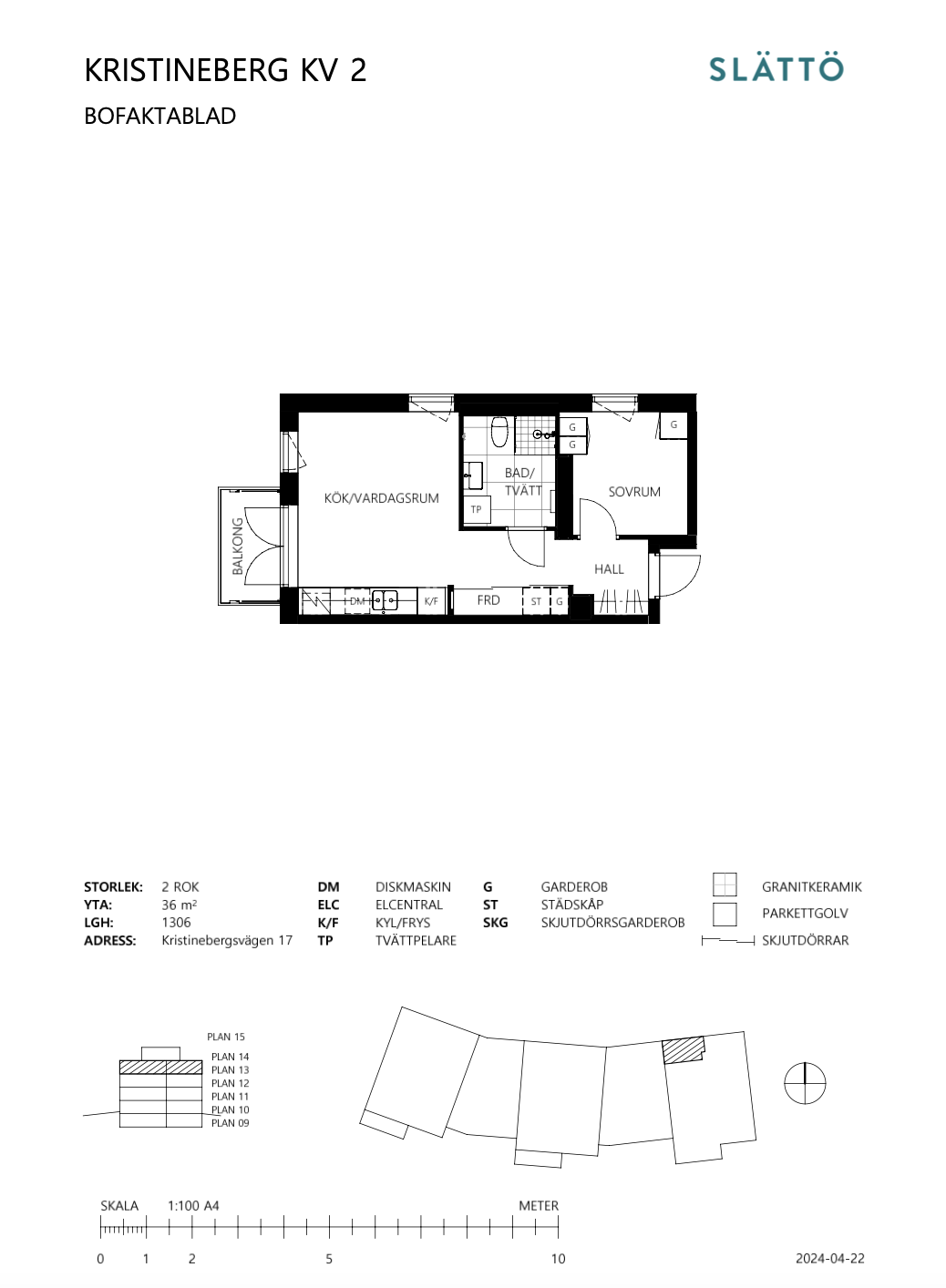 Lägenhet, 2 rooms, 36 sqm, Vallentuna – bild 10