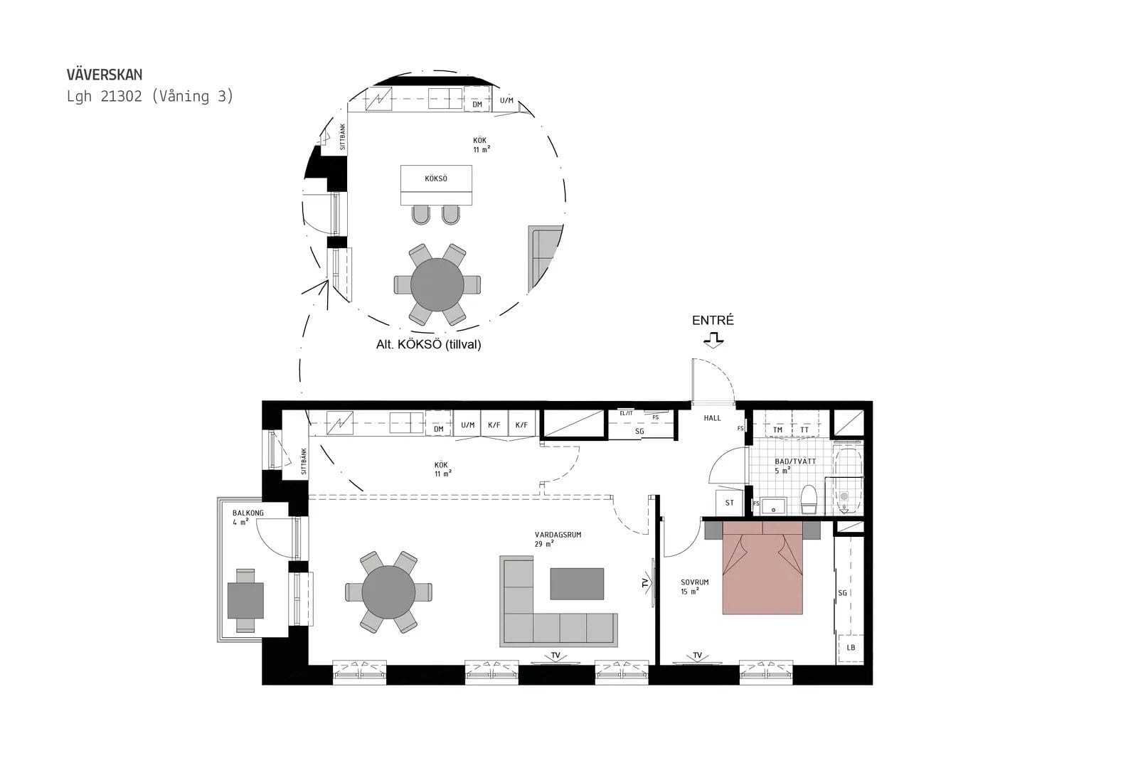 2 rok · 71 m² i Stockholm – bild 4