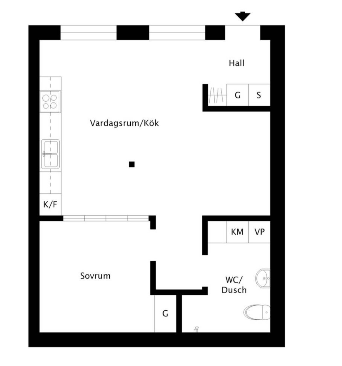 2 rok · 42 m² i Sollentuna – bild 5