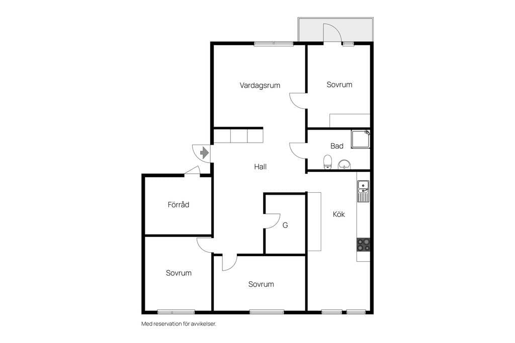 4 rok · 100 m² i Enköping – bild 15