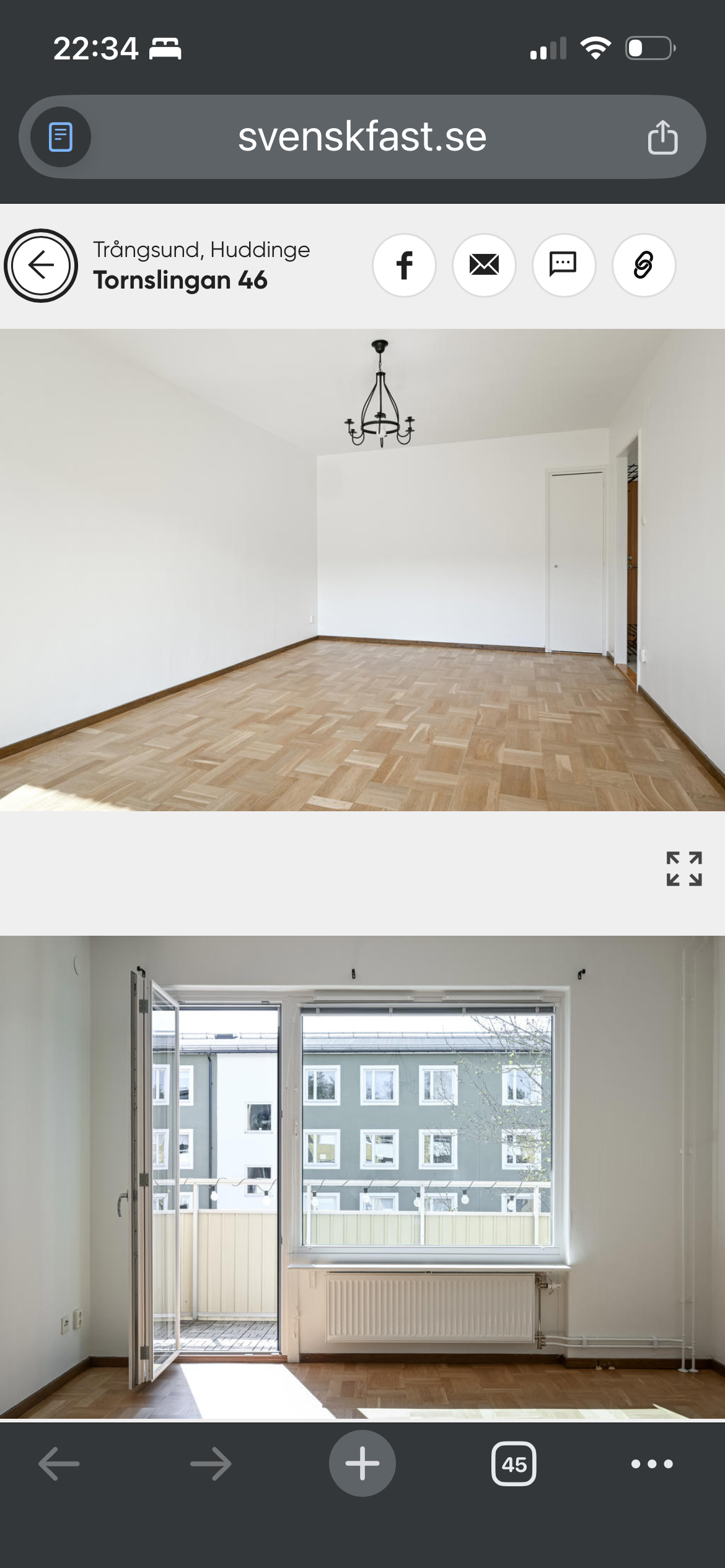 Lägenhet, 2 rooms, 54 sqm, Trångsund – bild 2
