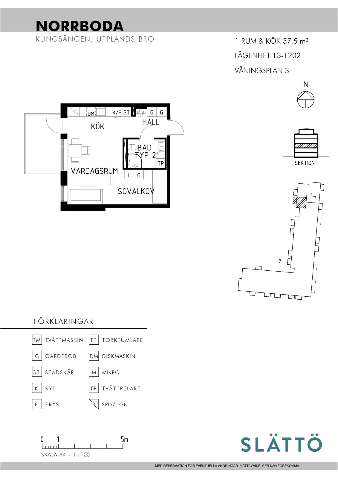1 rok · 37 m² i Kungsängen – bild 5