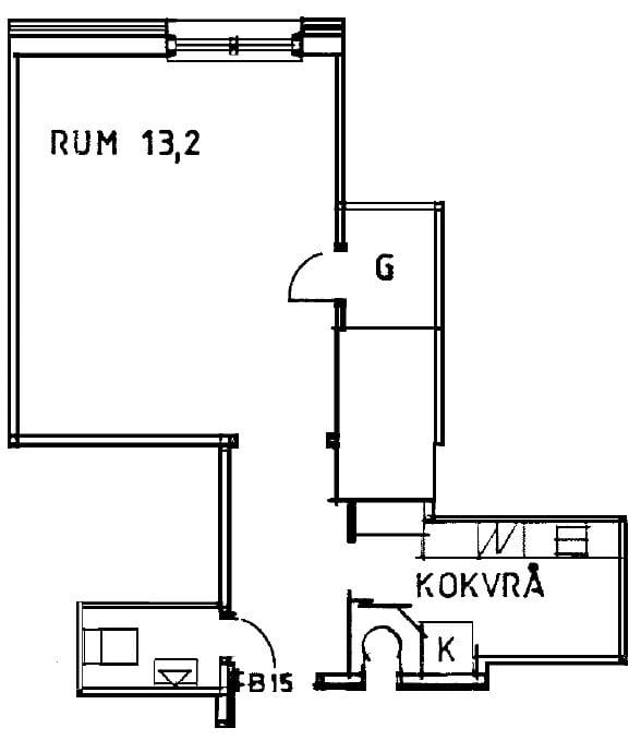 1 rok · 17 m² i Åseda – bild 10