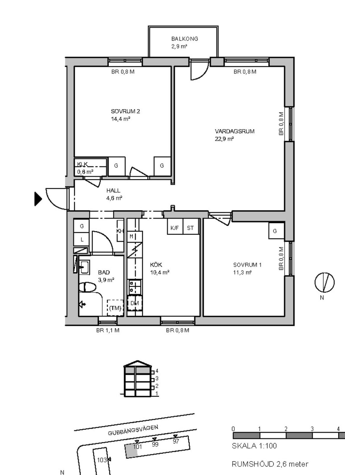 3 rok · 74 m² i Enskede – bild 8