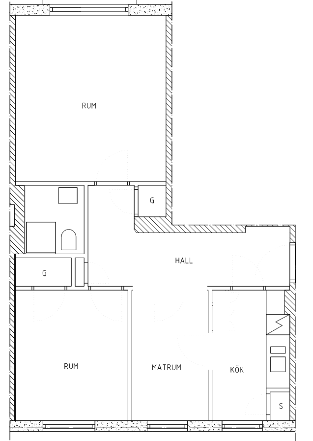 2 rok · 55 m² i Köping – bild 9