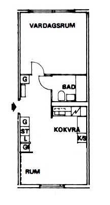 1 rok · 47 m² i Södertälje – bild 3