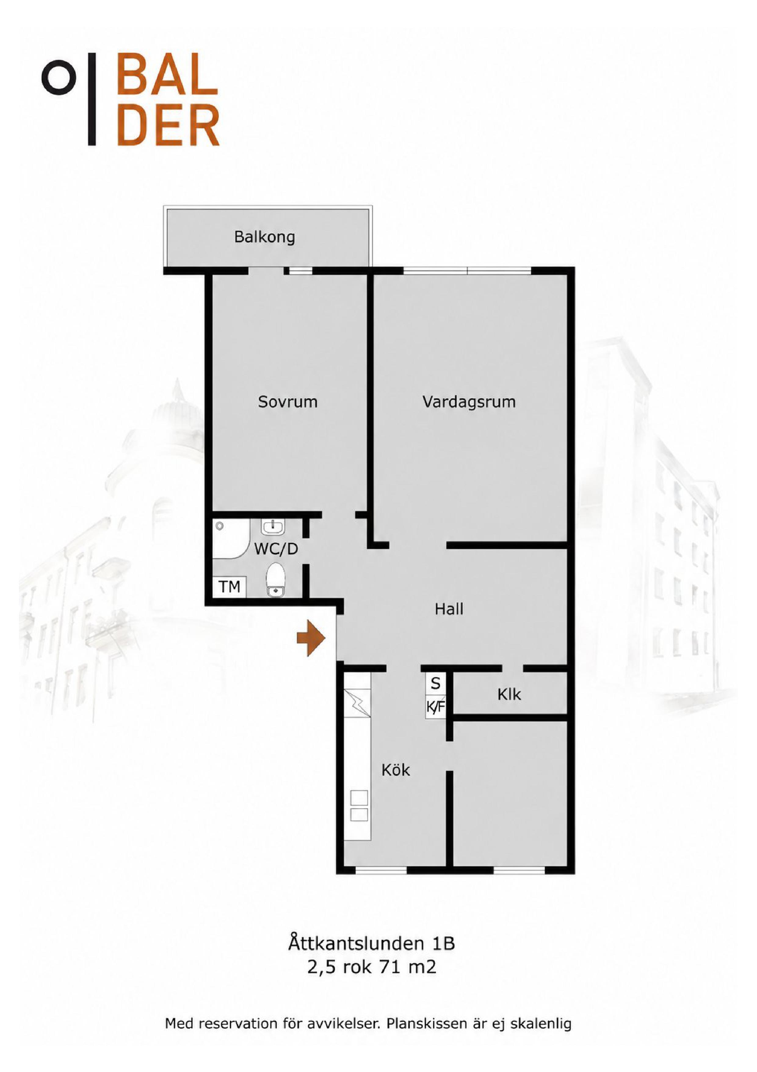 Lägenhet, 2 rooms, 71 sqm, Karlstad – bild 5