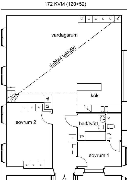 Lägenhet, 5 rooms, 169 sqm, Bro – bild 37