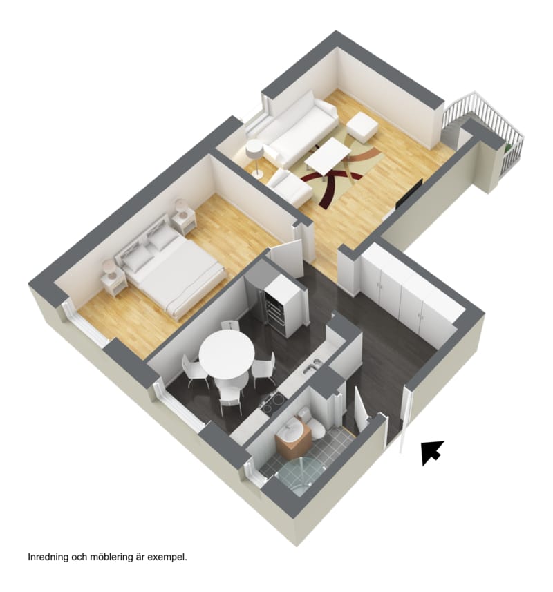 2 rok · 56 m² i Borås – bild 7