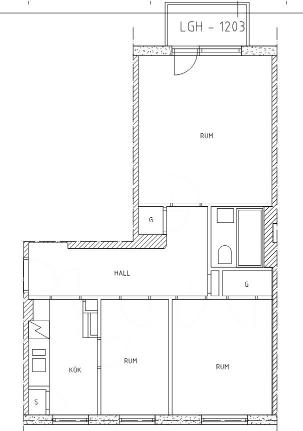 3 rok · 58 m² i Köping – bild 9