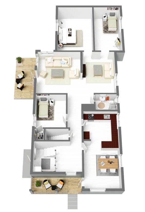 5 rok · 116 m² i Sollentuna