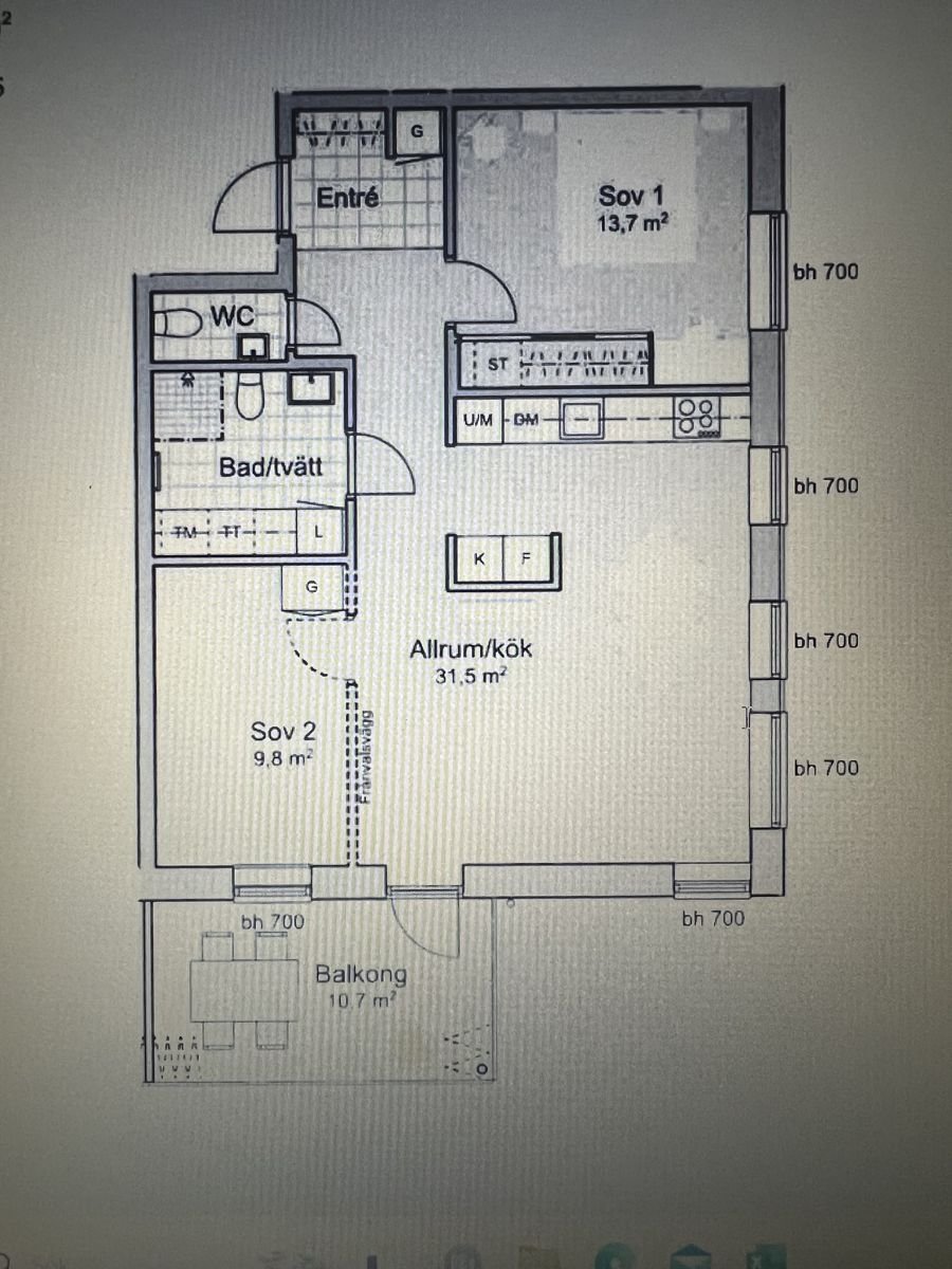 Lägenhet, 3 rooms, 72 sqm, Båstad – bild 2