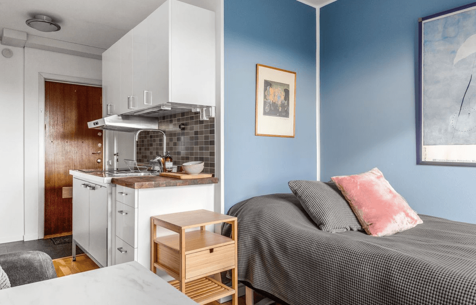 Lägenhet, 1 rooms, 19 sqm, Solna