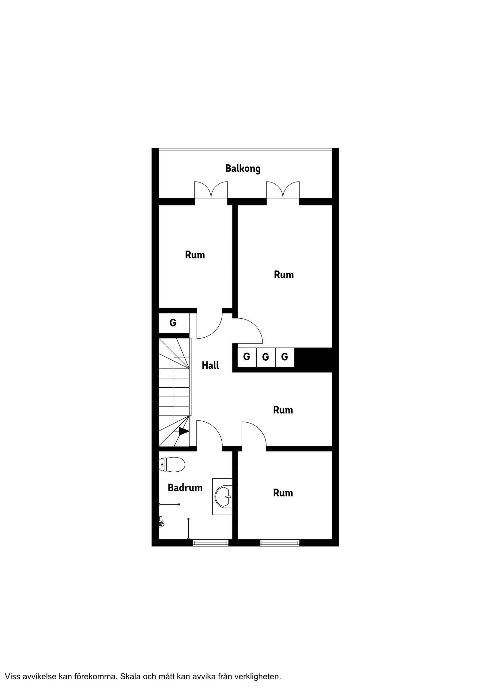 Lägenhet, 6 rooms, 150 sqm, Åkersberga – bild 20
