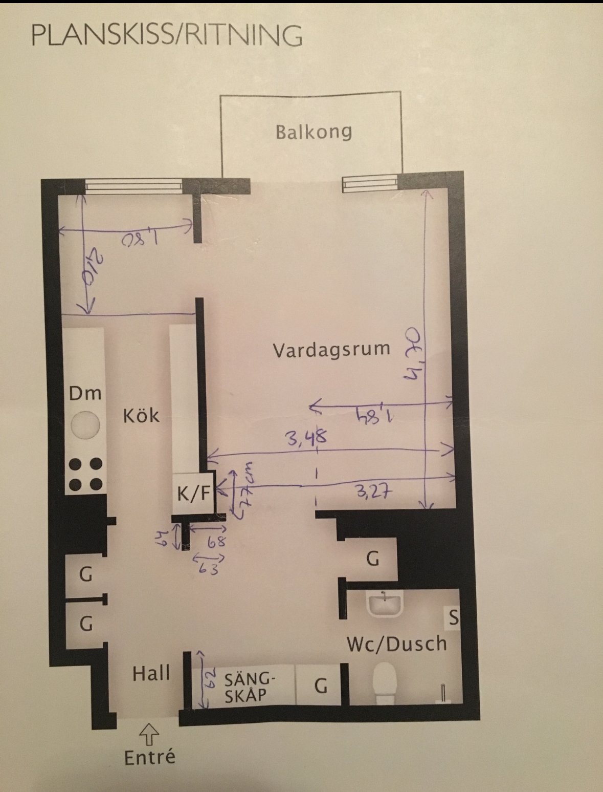 Lägenhet, 2 rooms, 40 sqm, Stockholm – Stockholm