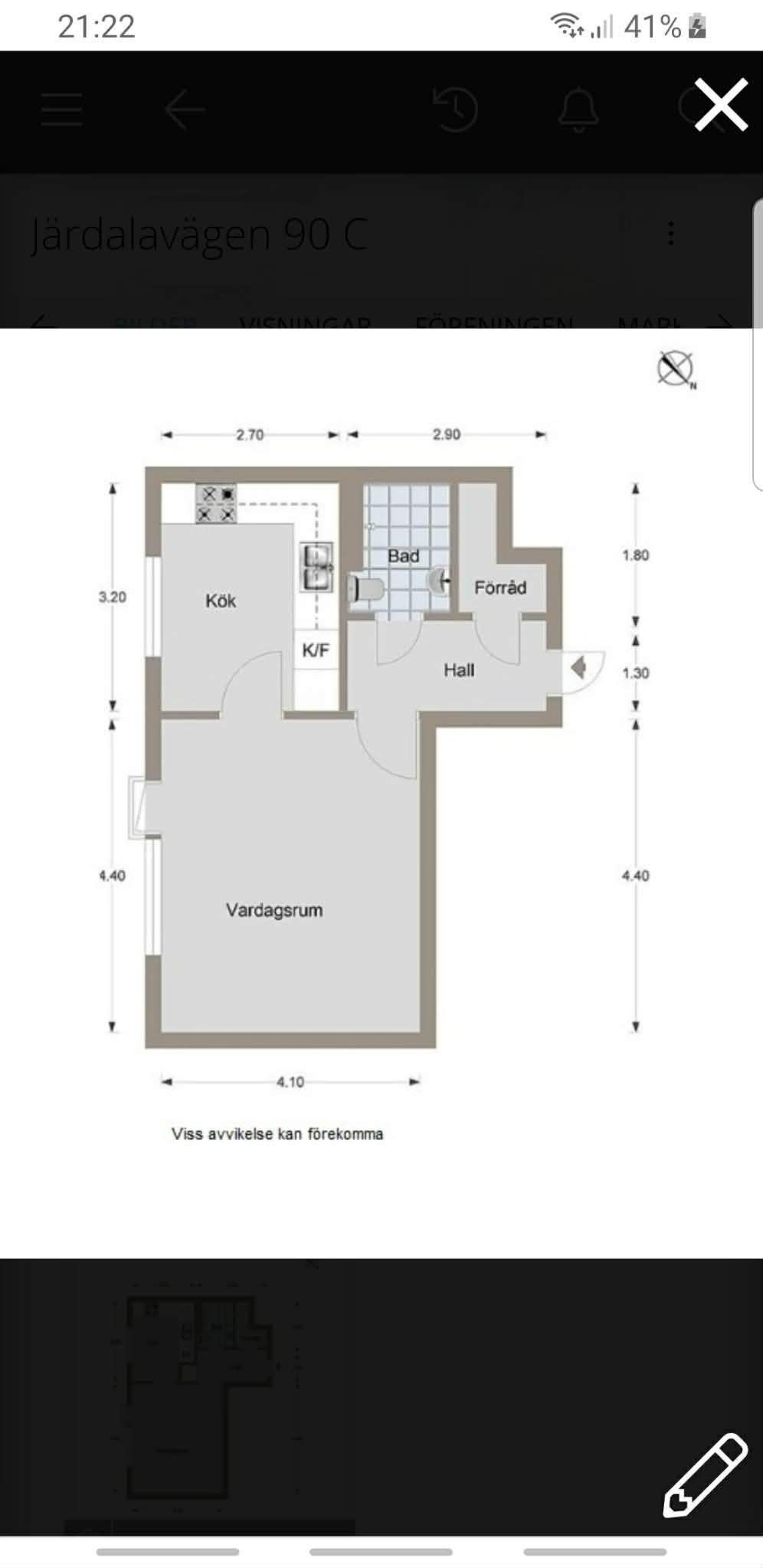 Lägenhet, 1 rooms, 36 sqm, Linköping – Linköping