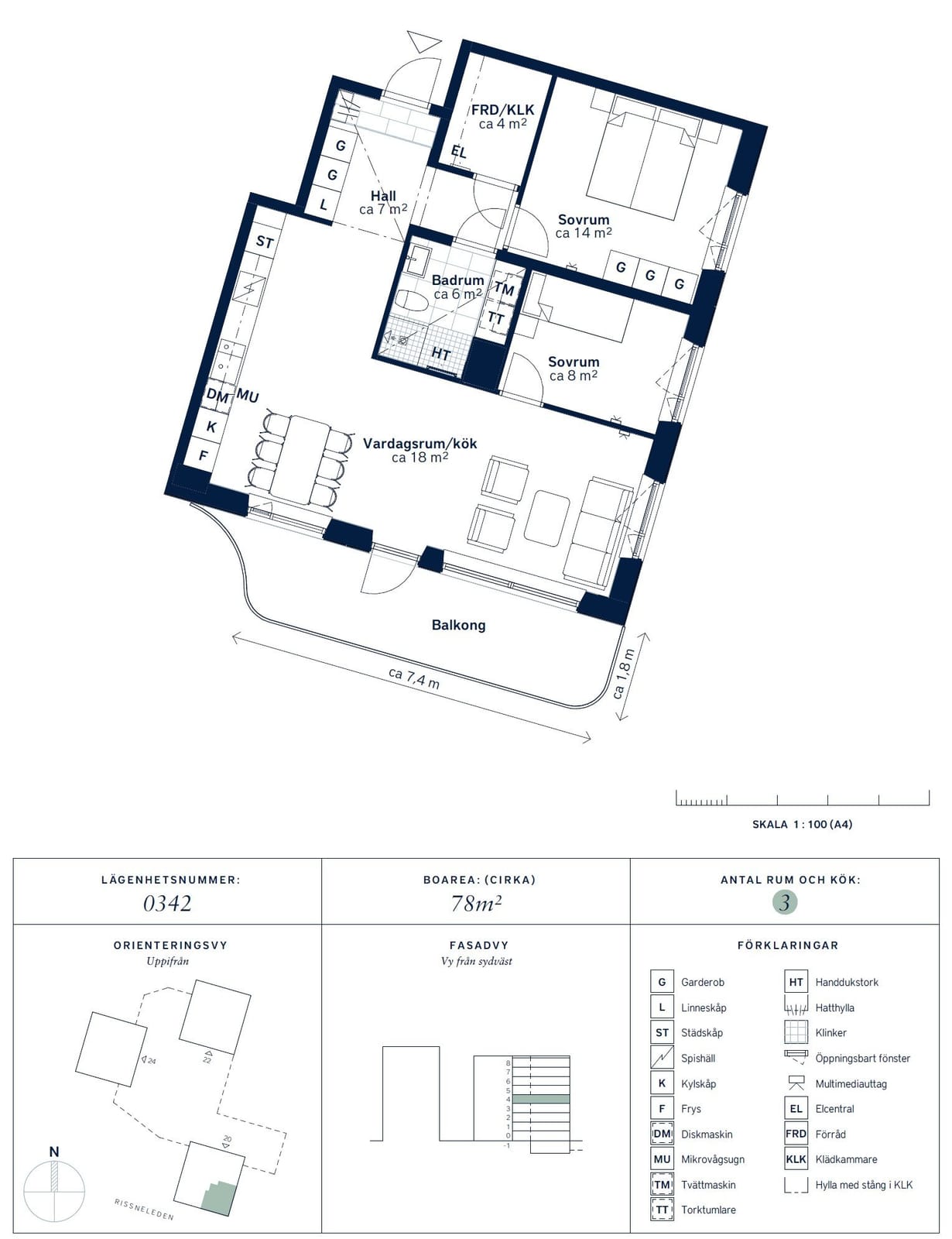 3 rok · 78 m² i Sundbyberg – bild 12