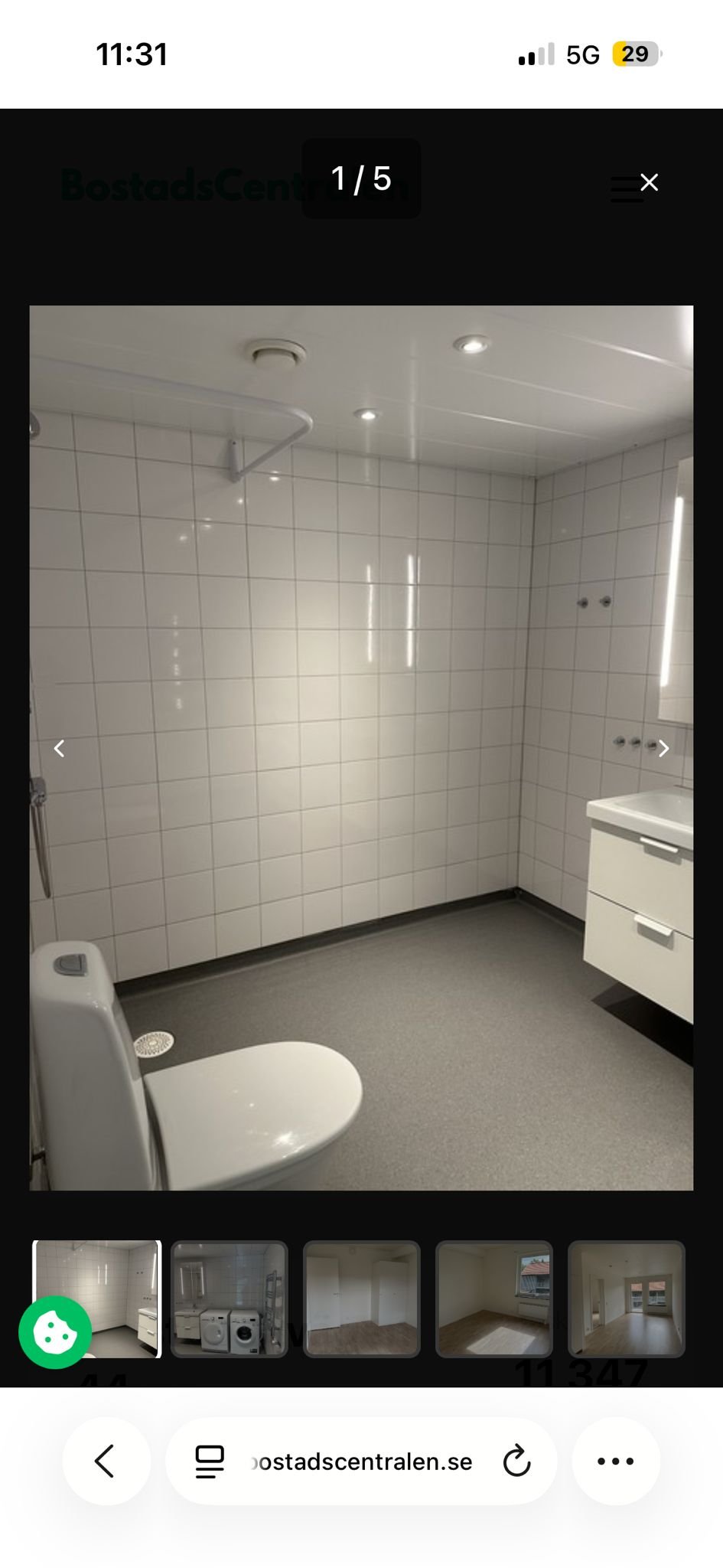 Lägenhet, 2 rooms, 55 sqm, Rönninge – Rönninge