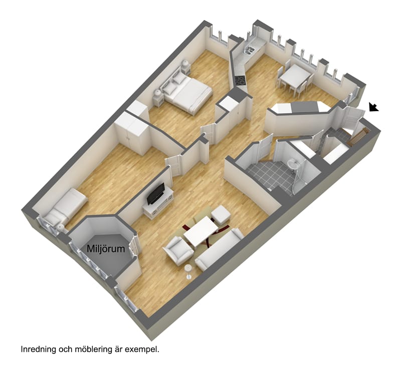 3 rok · 89 m² i Borås – bild 9