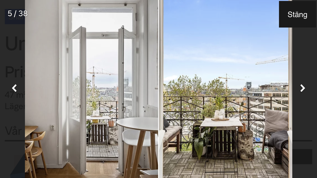 Loft, 3 rooms, 60 sqm, Stockholm – Stockholm