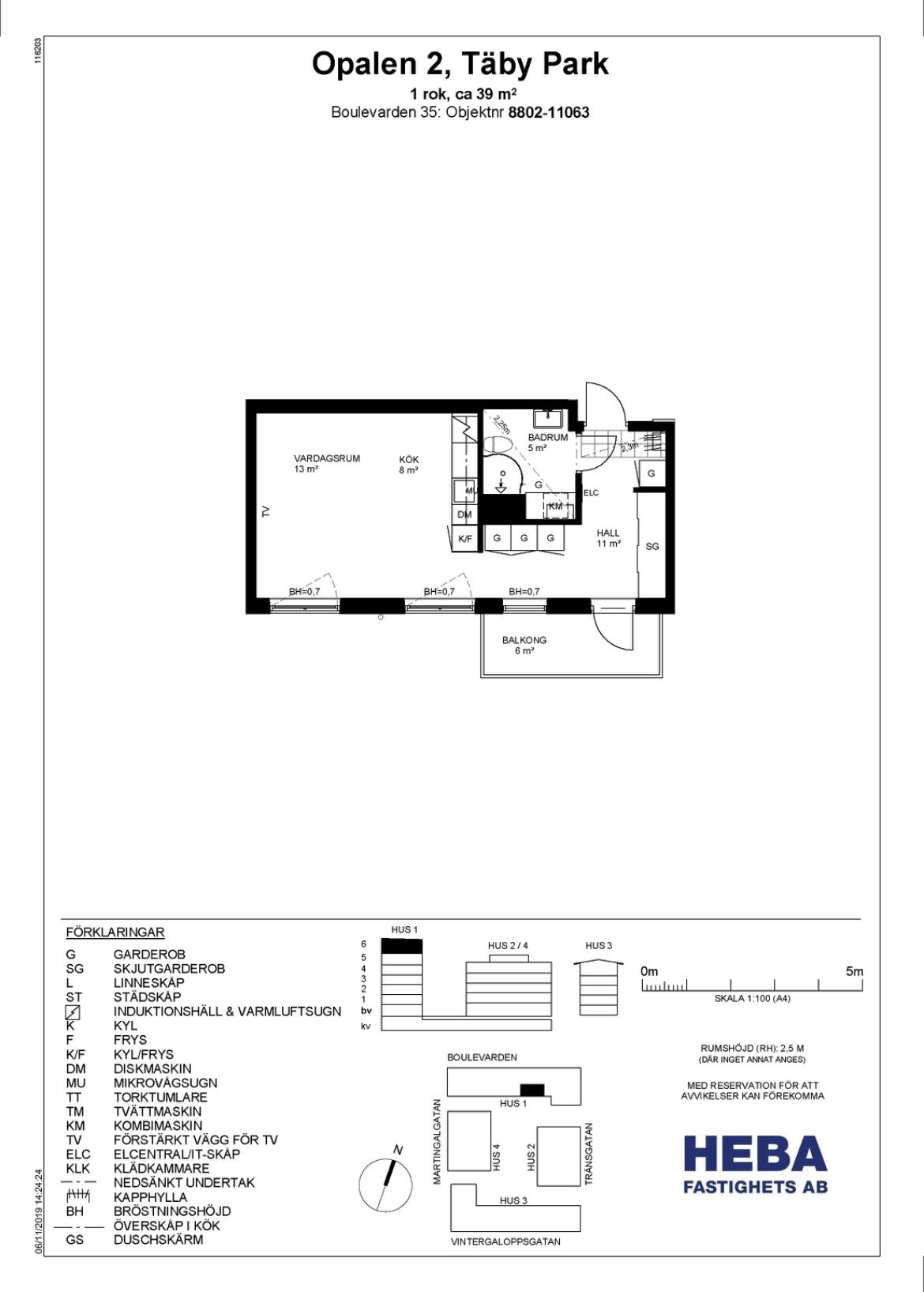 1 rok · 39 m² i Täby – bild 4
