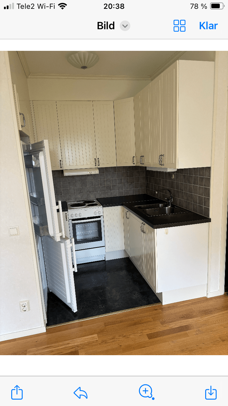 Lägenhet, 1 rooms, 30 sqm, Sundsvall