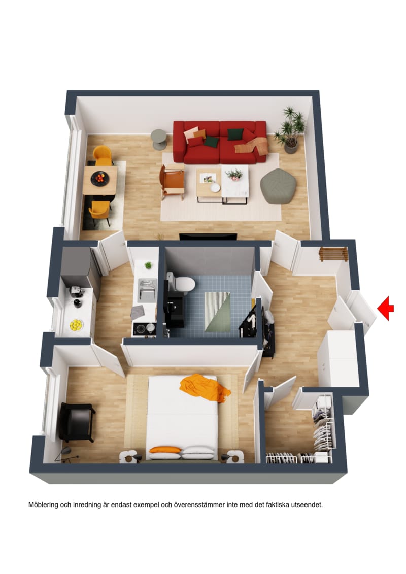 2 rok · 48 m² i Västerås – bild 8