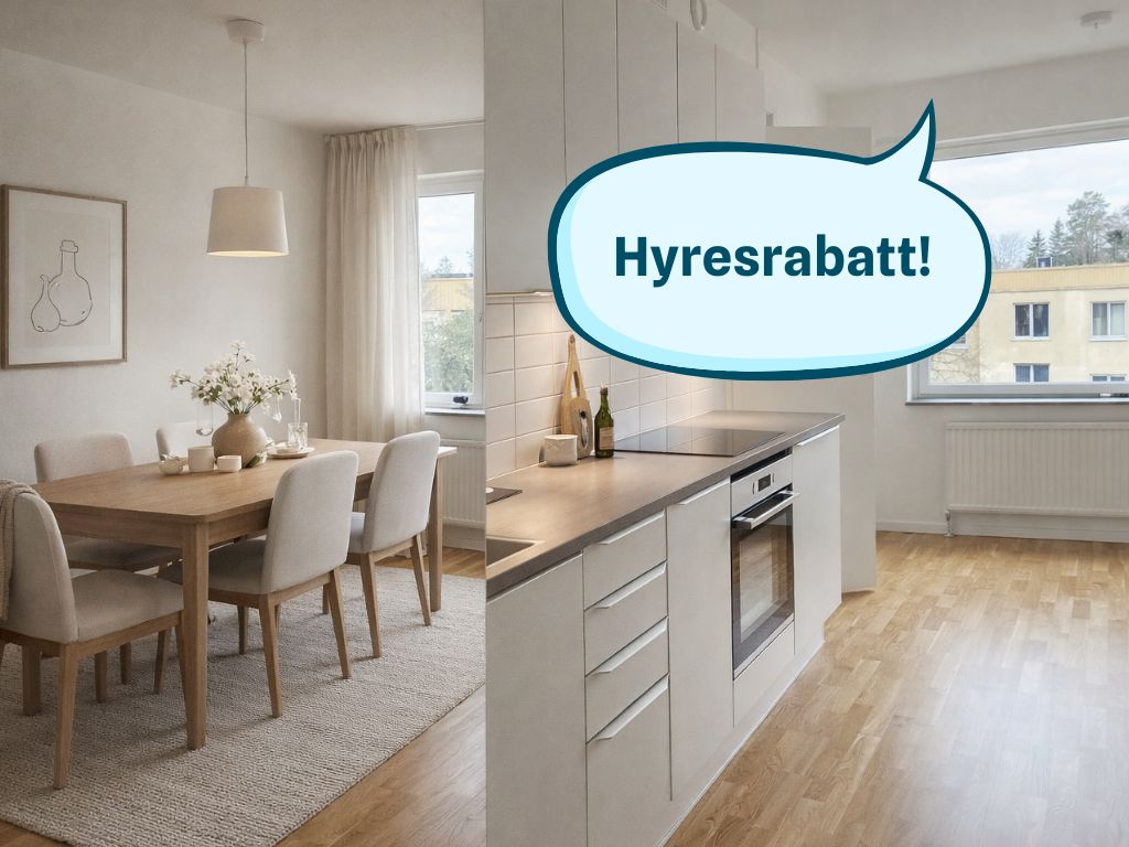 Lägenhet, 3 rooms, 90 sqm, Nyköping