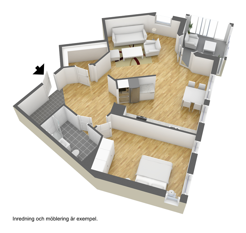 2 rok · 75 m² i Borås – bild 9
