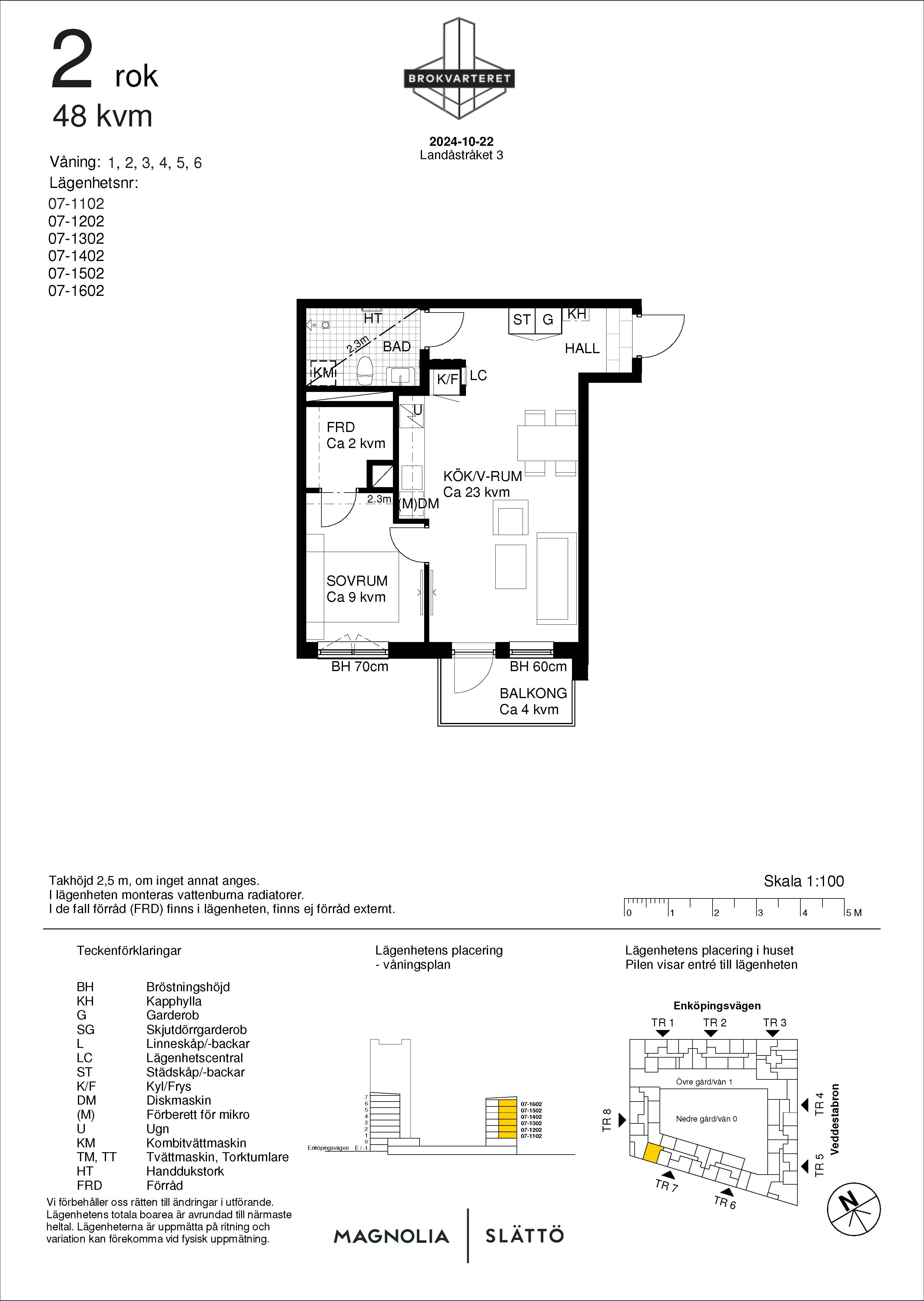 Lägenhet, 2 rooms, 48 sqm, Stockholm – bild 12