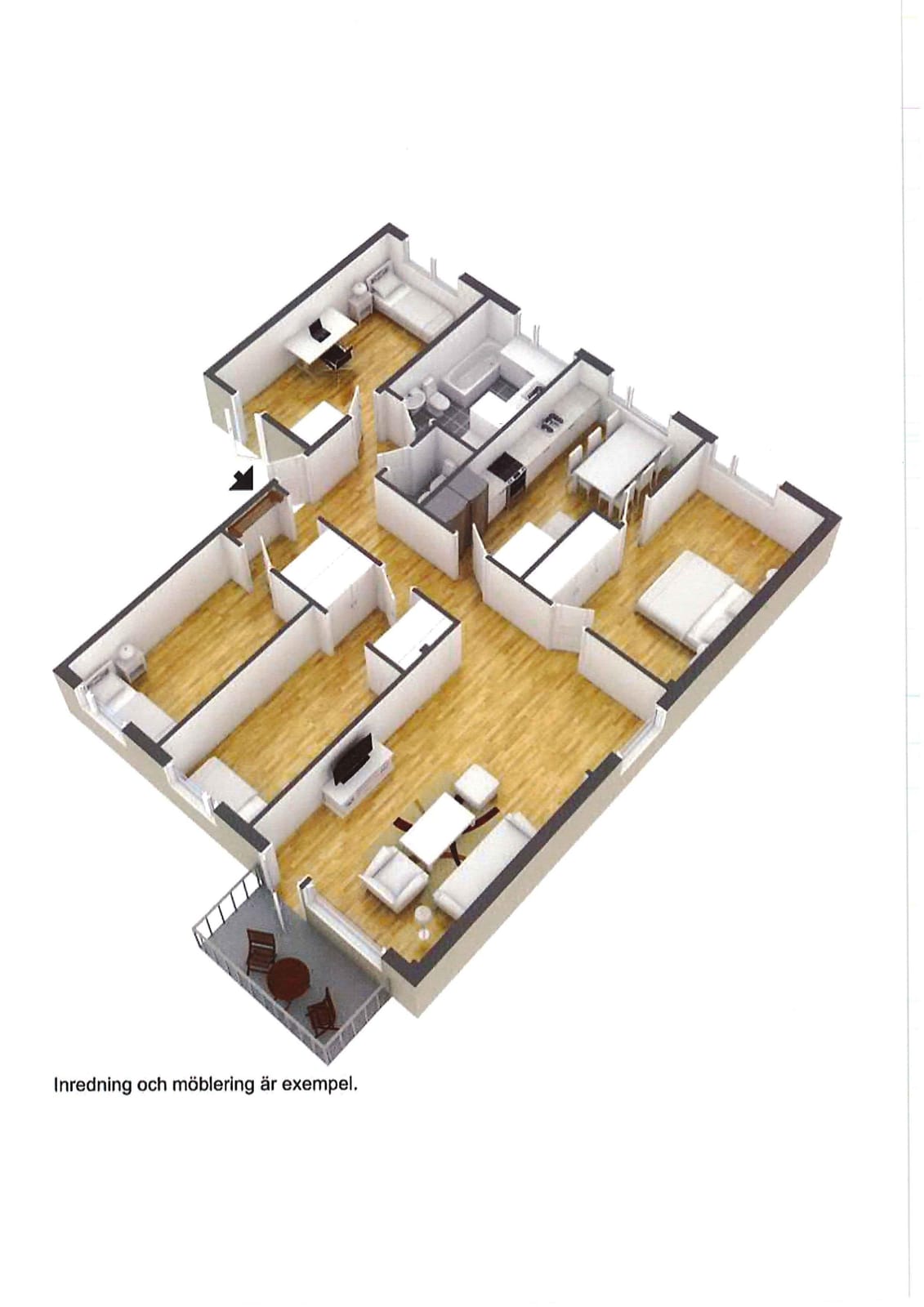 5 rok · 105 m² i Linköping – bild 2